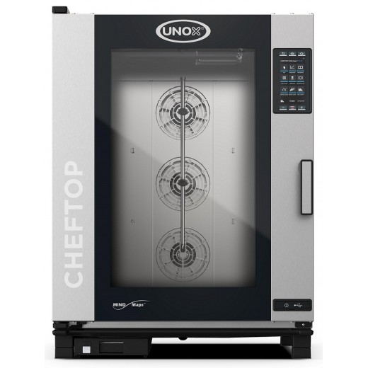 Пароконвектомат Unox XEVC1021GPRM лінія PLUS Пароконвектомат Unox XEVC1021GPRM лінія PLUS