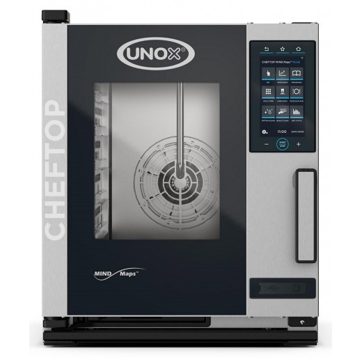Пароконвектомат Unox XECC0523EPRM лінія PLUS Пароконвектомат Unox XECC0523EPRM лінія PLUS